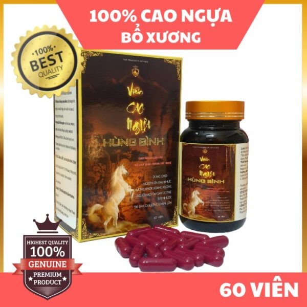 Viên nang cao ngựa Hùng Bình