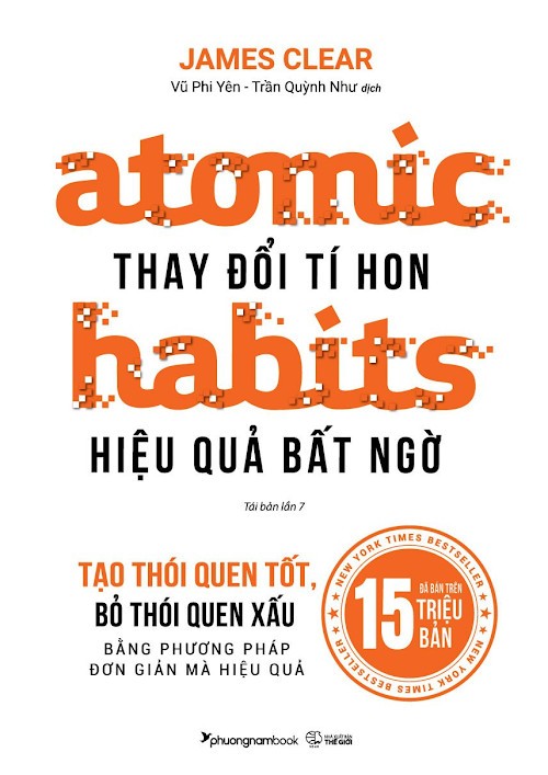 Atomic Habits - Thay Đổi Tí Hon Hiệu Quả Bất Ngờ (Tái Bản 2023)