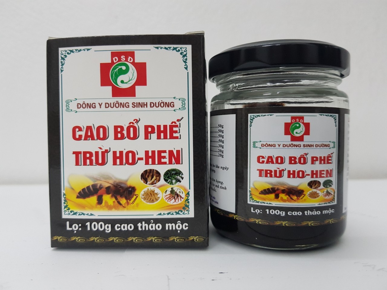 Cao bổ phế trừ ho hen