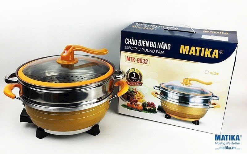 Chảo điện đa năng Matika MTK-9032